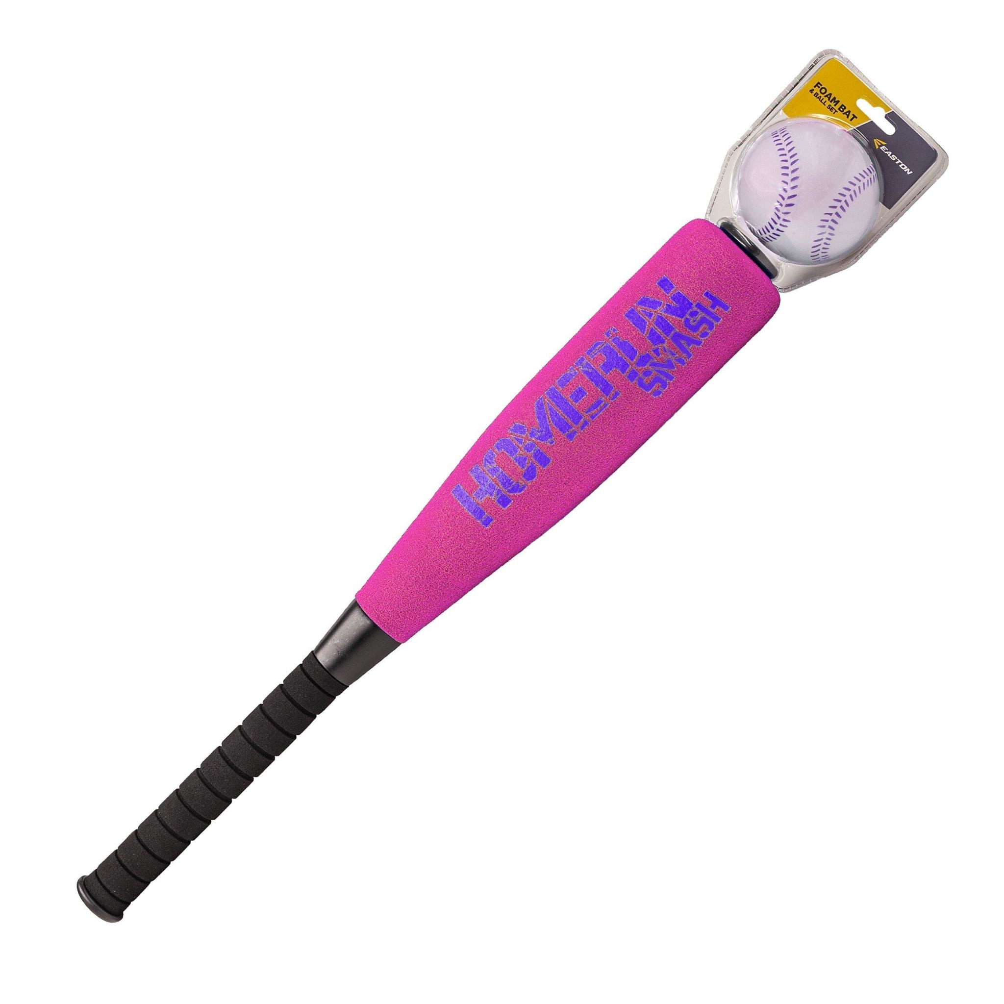Easton Homerun Foam bat & ball set youth pink/purple