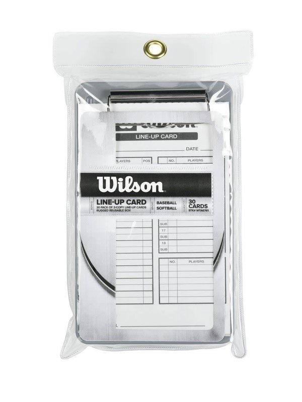 Wilson Wilson Line-Up Cards 30PK Boxed