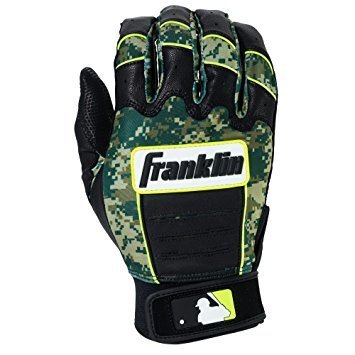 Franklin CFX Pro Digi Series Batting Gloves Black/Green Digi-Camo