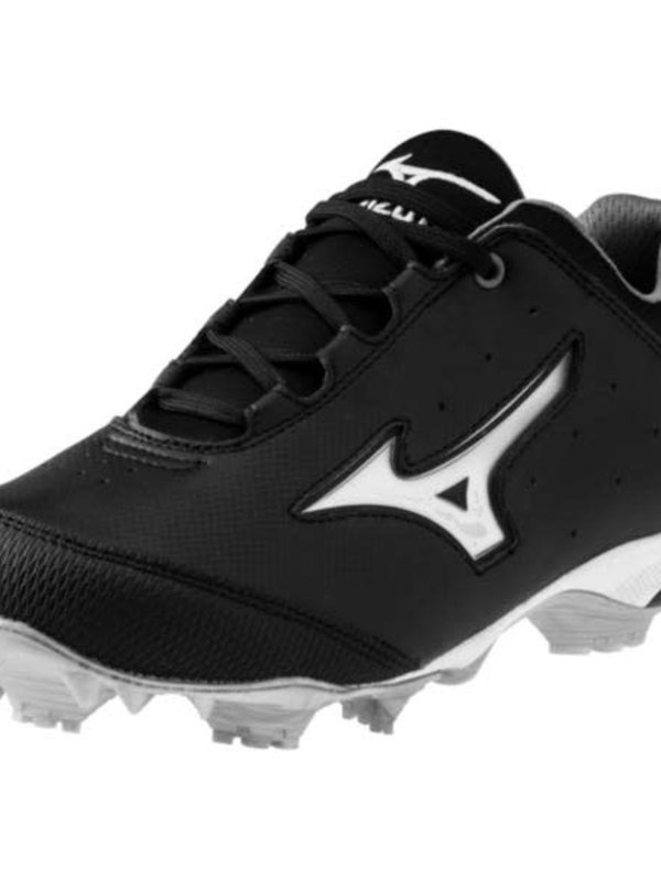 Mizuno Mizuno 9-Spike Finch Elite Switch low women black and white