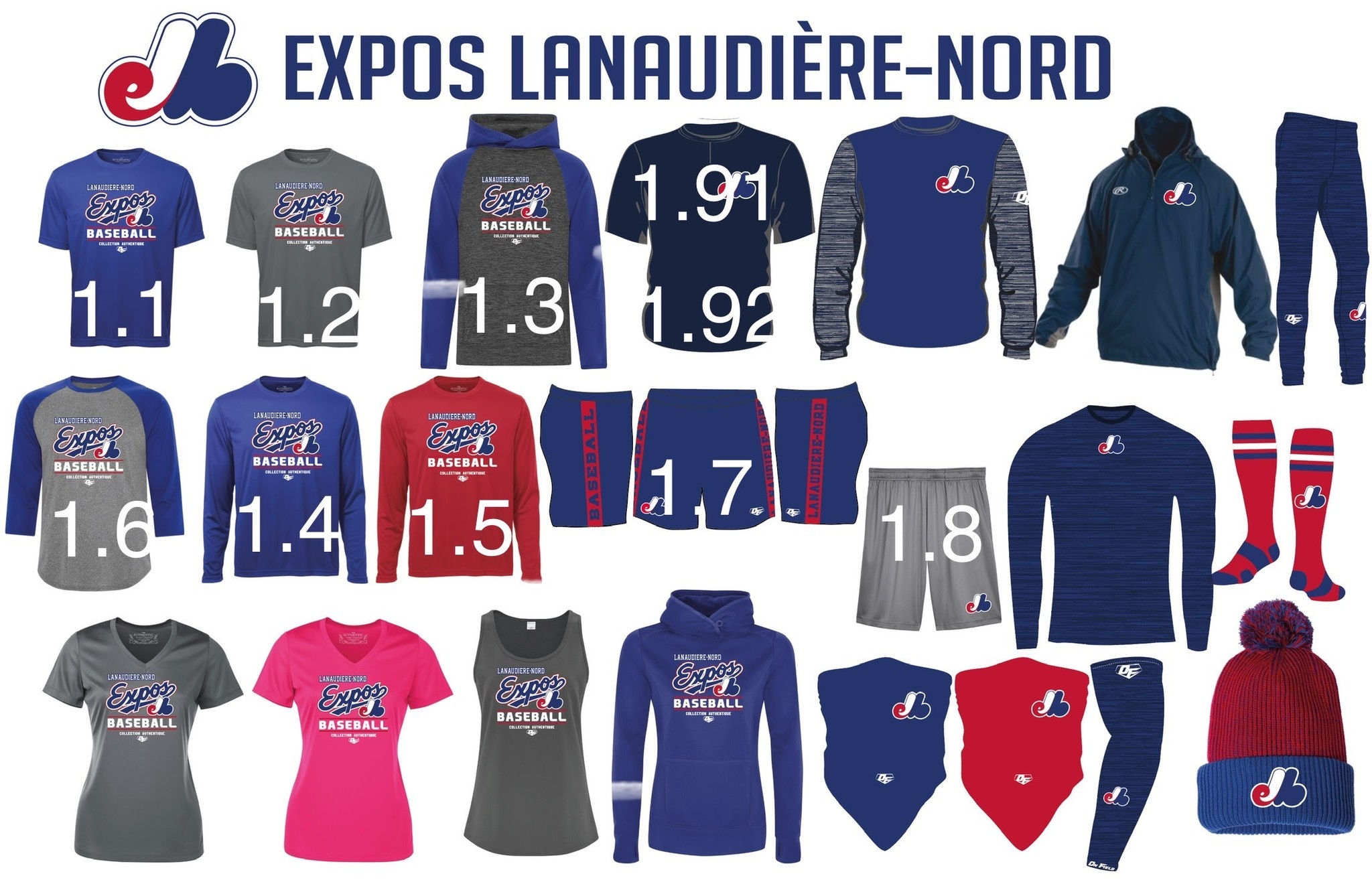 Collection 2022 Expos de Lanaudière-Nord - sur commande - Partie 1