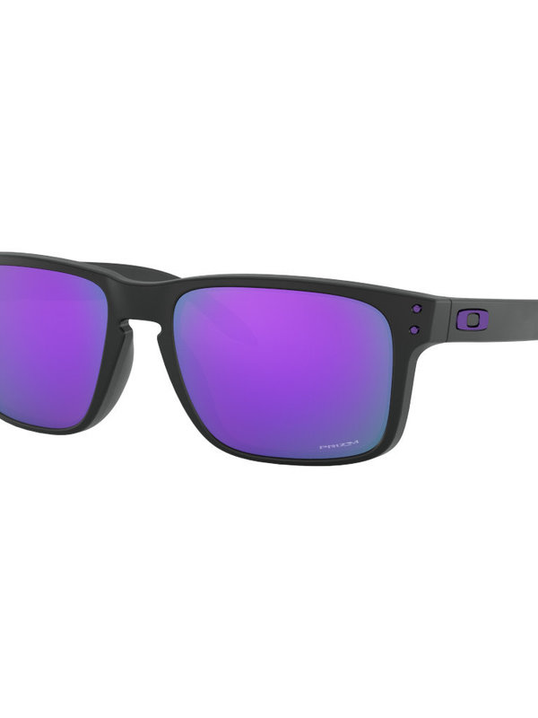 Oakley Oakley Holbrook matte black with Prizm violet polarized 0OO9102-K655