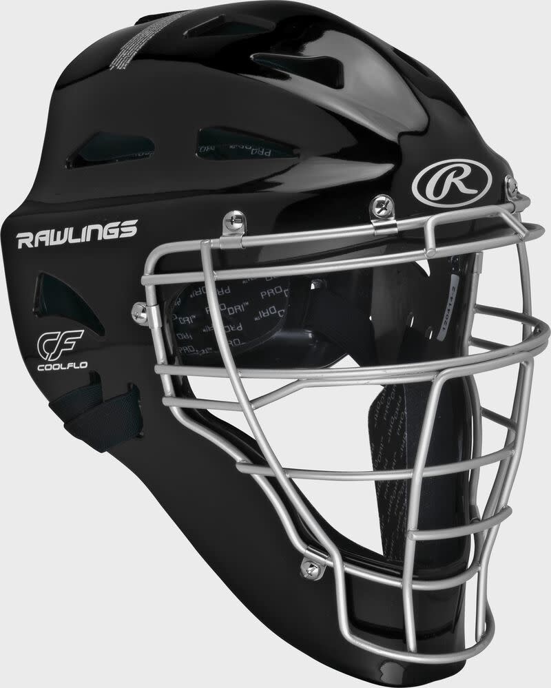 Rawlings Renegade hockey style catcher helmet black