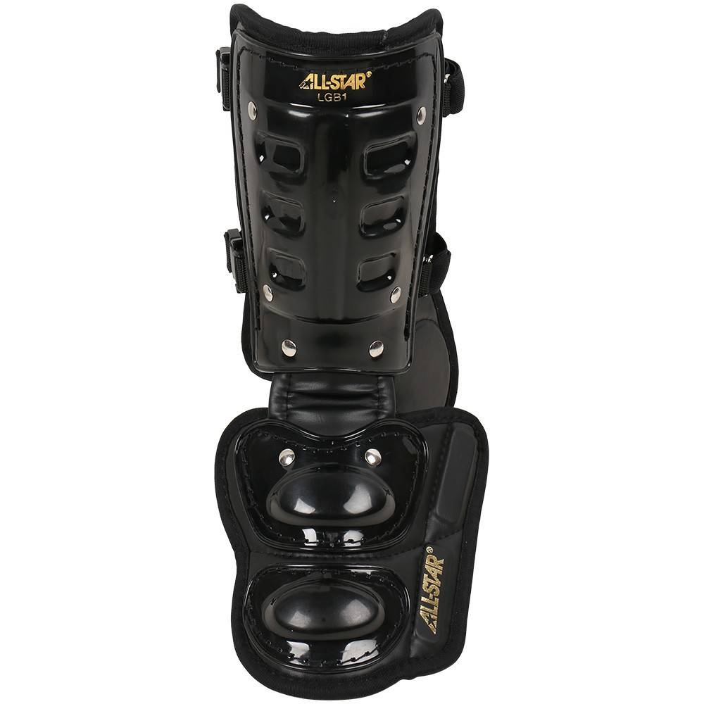 All Star Batter's Pro Ankle Guard Black -Right Foot