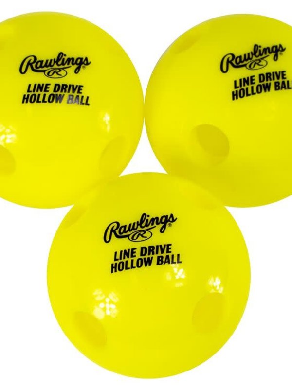 Rawlings Rawlings Line-drive Hollow ball 3 pack