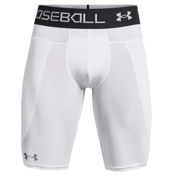 Under Armour Utility men's sliding shorts white - 1367346