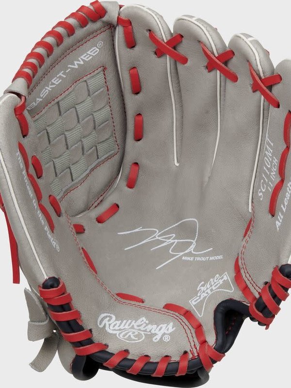 Rawlings Rawlings Sure Catch 11" Youth Neo Flex/Basket Web Mike Trout Signature