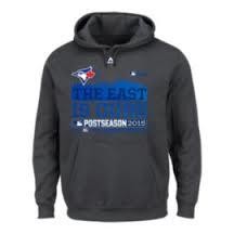 Majestic Blue Jays Division champions charcoal hoodie