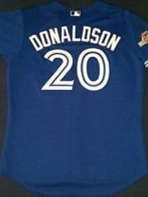 Majestic Majestic Toronto Blue Jays replica jersey Josh Donaldson - Post season patch