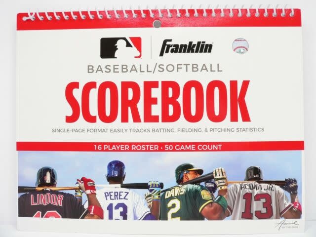 Franklin baseball/softball scorebook