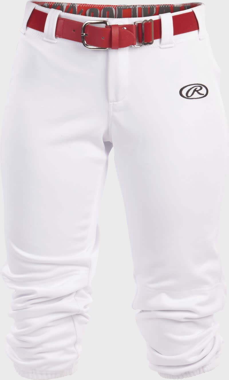 Rawlings women WLNCH belted pant white