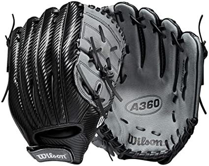 Wilson A360 baseball glove black 12''