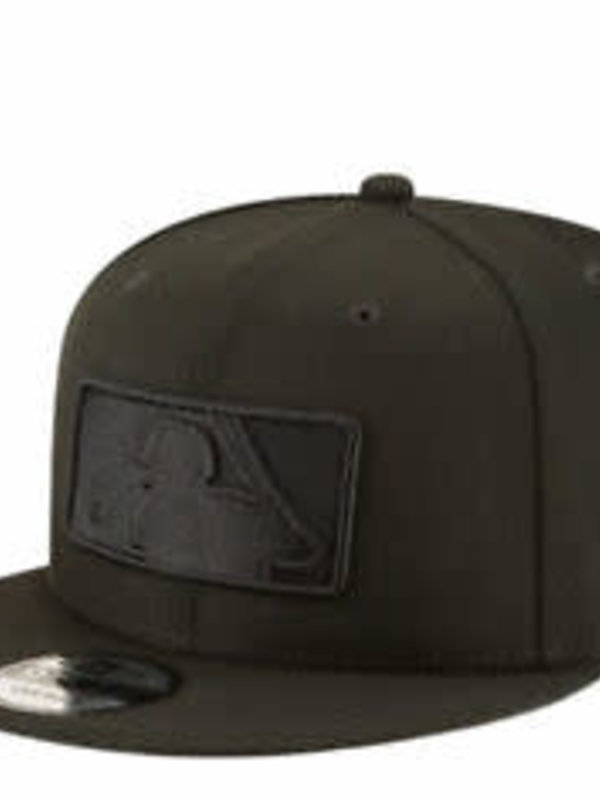 New Era New Era 9Fifty MLB basic logo snapback hat black on black