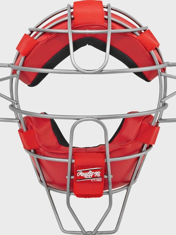 Rawlings Rawlings adult lightweight hollow wire LWMX2 catcher/umpire Mask red