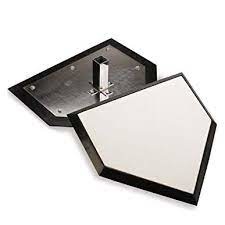 All-Star Home plate avec ancrage - pro home plate