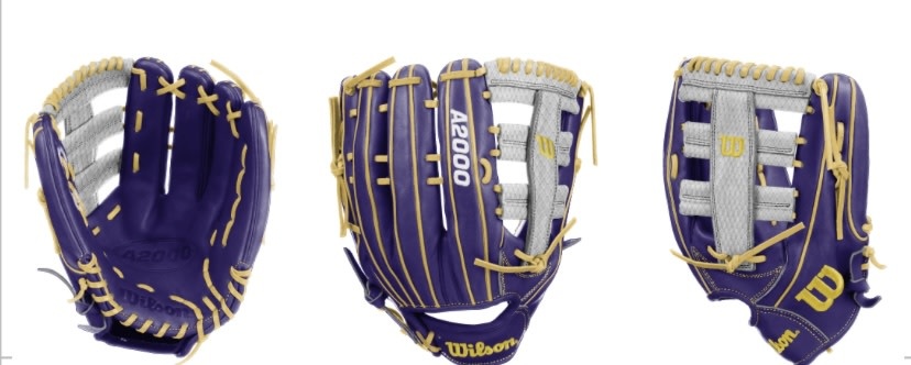 Wilson 2022 A2000 SP13 special edition 13'' RHT purple-yellow