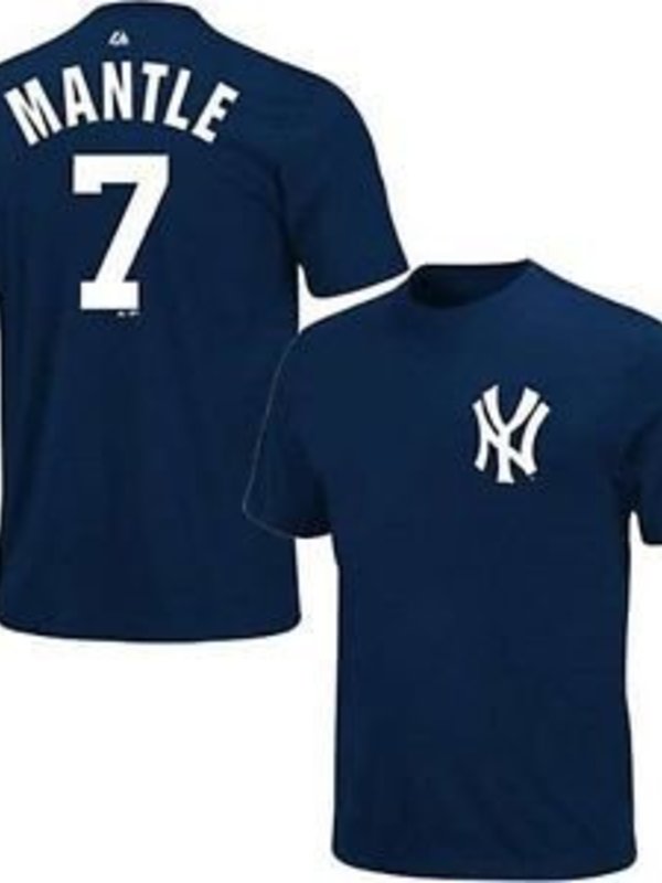 Majestic Majestic Mickey Mantle 7 New York Yankees t-shirt
