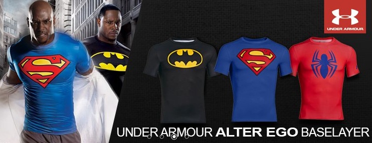 Under Armour Compression Tshirt Super Heros