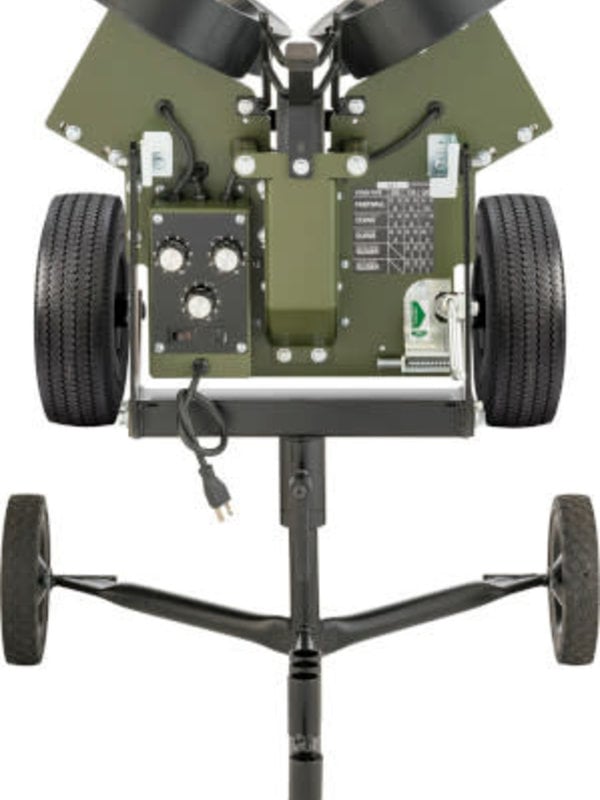 ATEC Atec M3X baseball pitching machine on caddypod