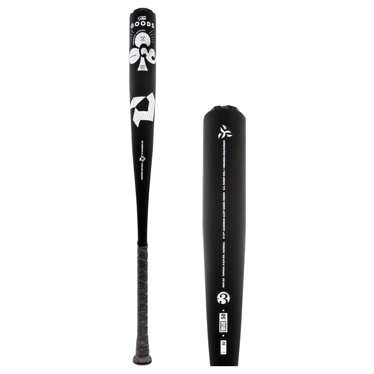 DeMarini  The Goods BBCOR -3 one piece baseball bat