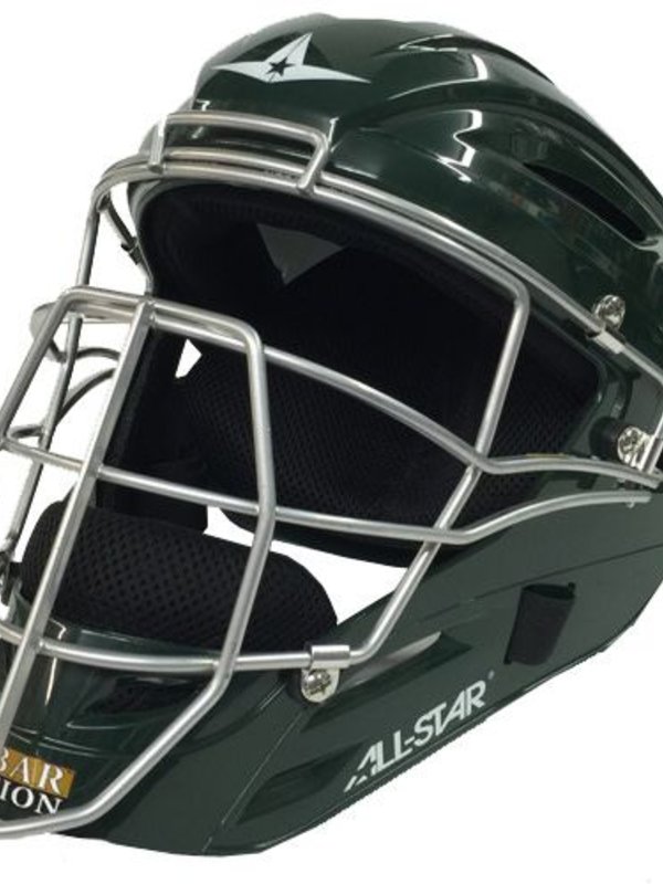 All Star Allstar - System 7 Catcher helmet MVP2500 dark green