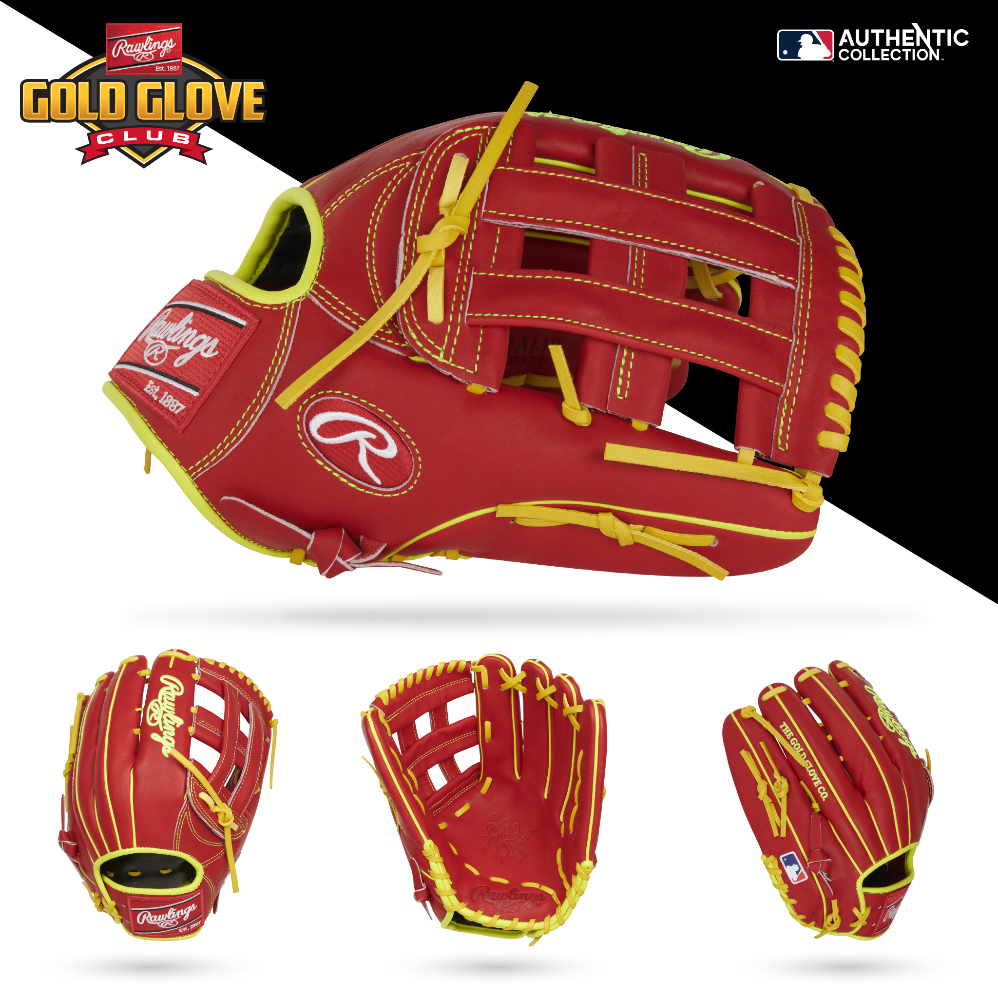 Rawlings Heart Of The Hide Glove Of The Month PRORA13S 12.75'' RHT