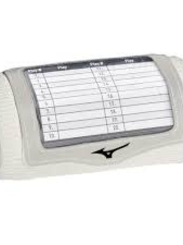 MIZUNO PLAY CALL WRISTBANDS White