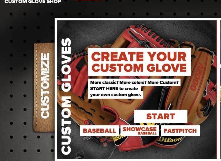 Wilson custom glove