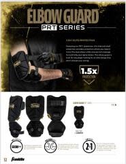 Franklin Adult PRT Elbow Guard BL/GOLD