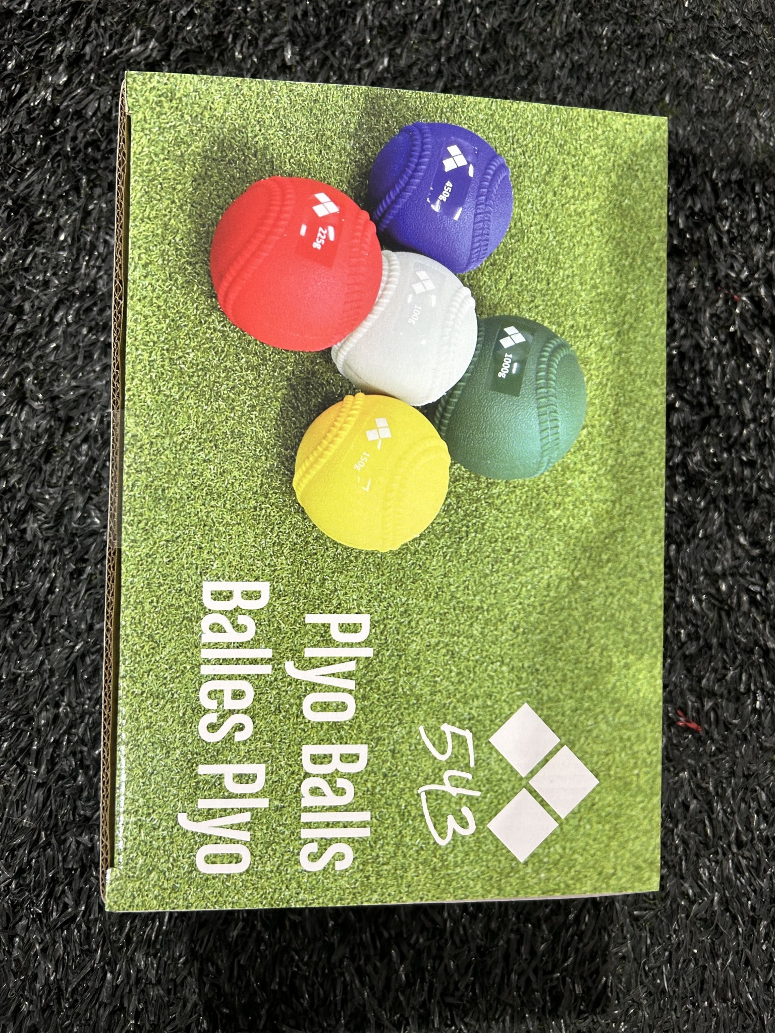 543 Plyo ball training balls (set of 5)