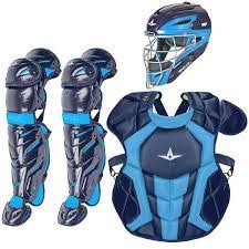All-Star System 7 Axis Elite Travel team set navy/sky blue 12-16 years old