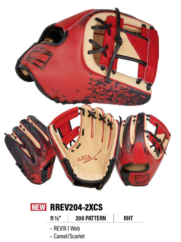 Rawlings RAWLINGS REV1X Series RREV204-2XCS  11.5'' RHT Infield Baseball Glove