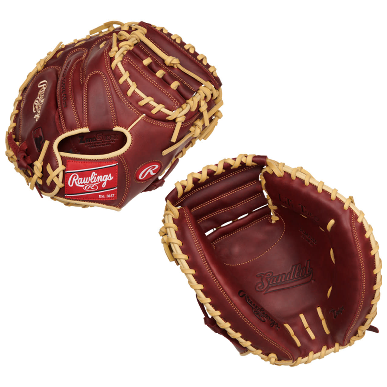 RAWLINGS Sandlot Series SCM33SS 33'' Catcher Mitt RHT