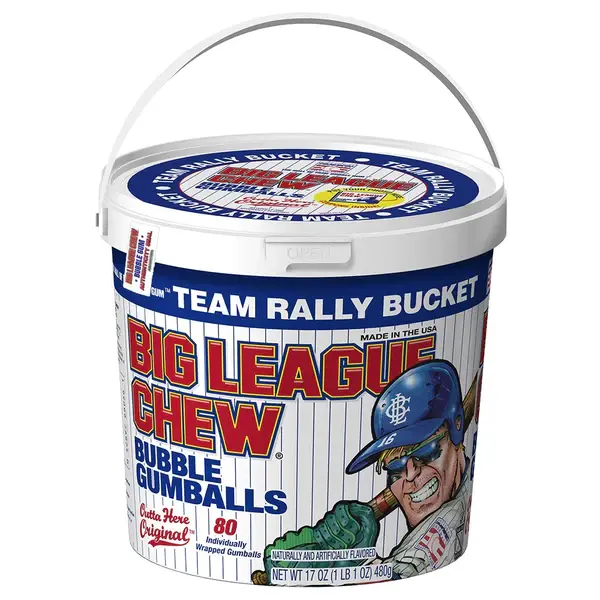 Big League Chew Team Rally bucket original 80