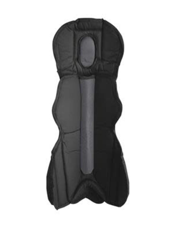 Wilson Wilson umpire Pro Gold 2 Leg Guards Black/Charcoal - Medium/Large