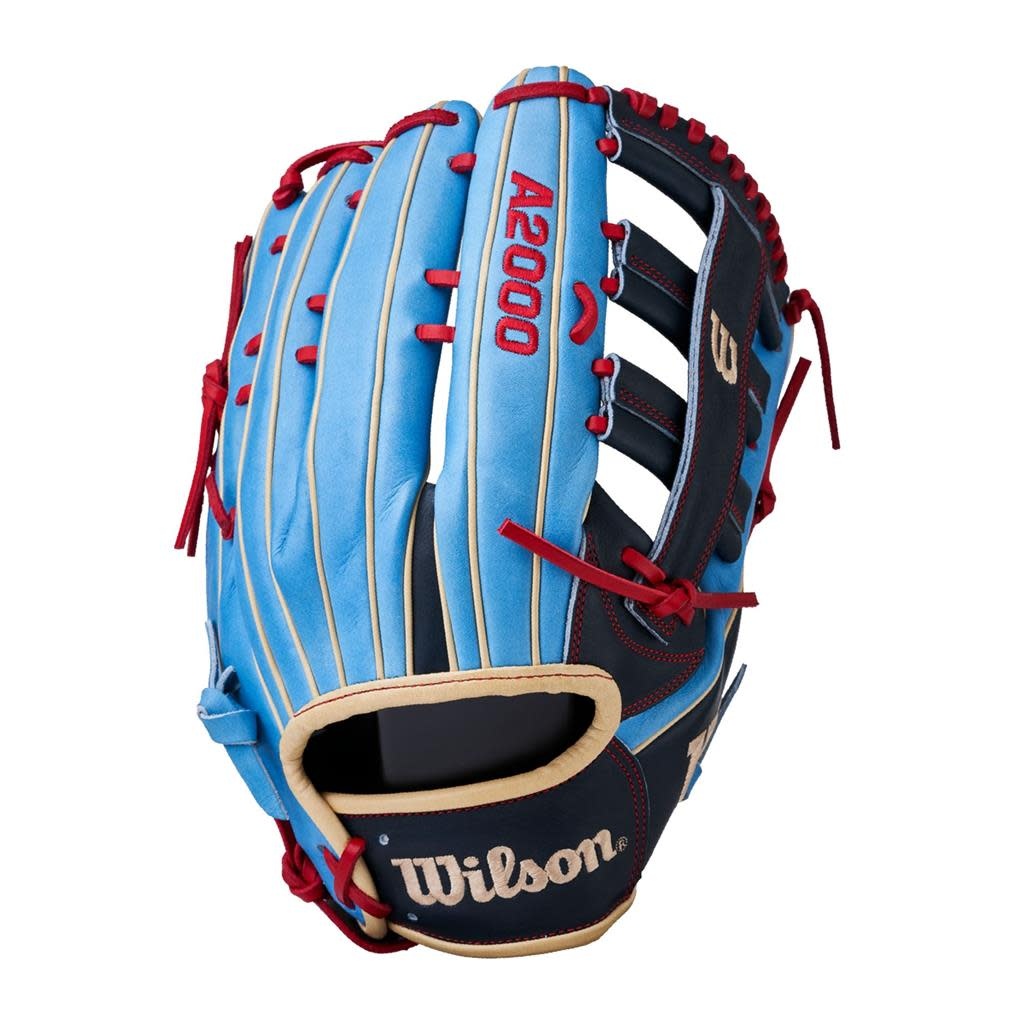 Wilson 2024 A2000 Slowpitch Navy-Sky blue 13'' RHT