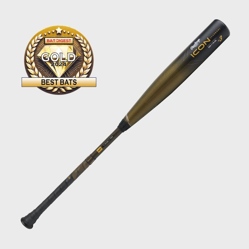 2023 RAWLINGS ICON BBCOR -3 BASEBALL BAT