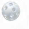 Rawlings Wiffle balls (120 units per bulk) 9''