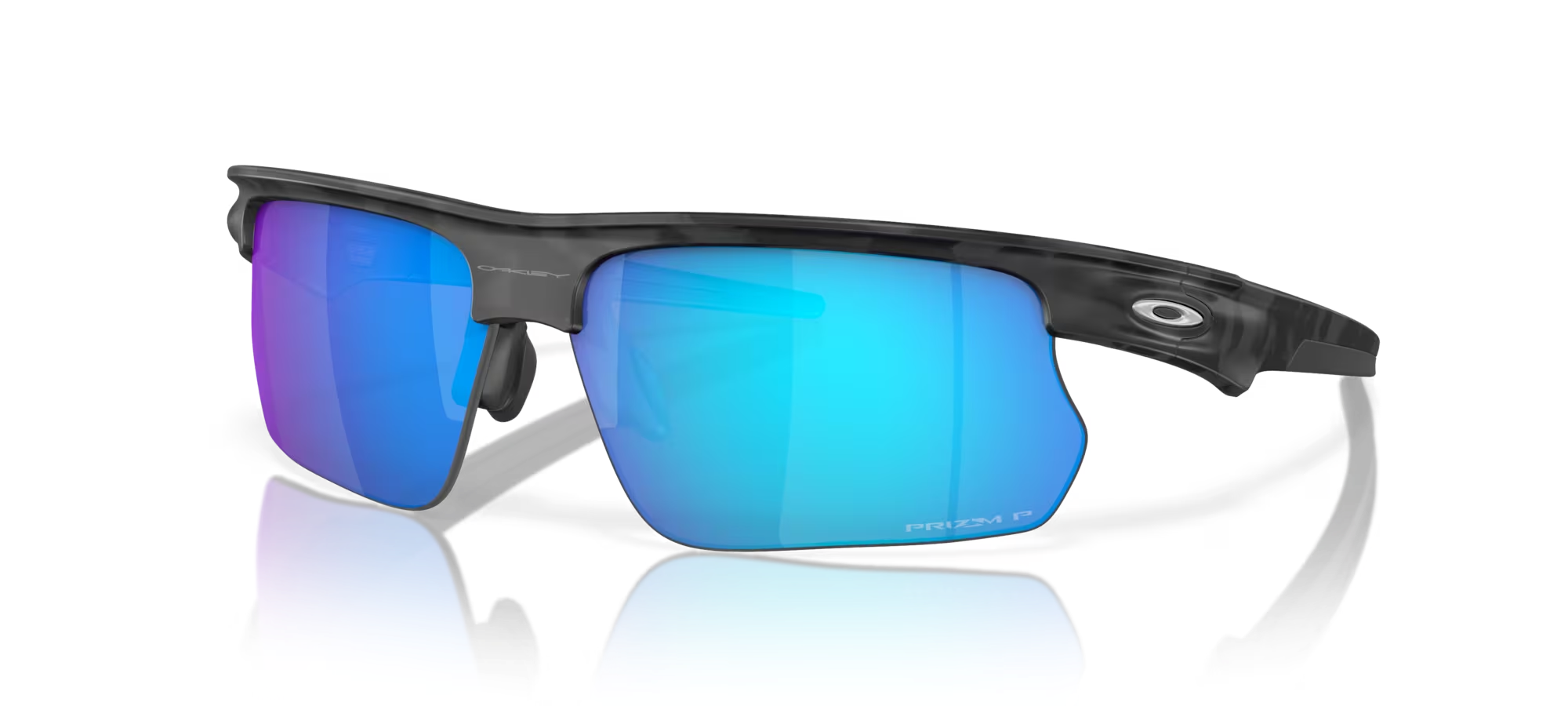 Oakley BiSphaera Prizm Sapphire Polarized Lenses,  Matte Grey Camo Frame OO9400-0568