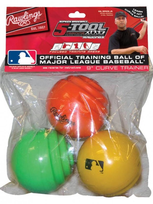 Rawlings Rawlings Curve trainer ball (3pk)