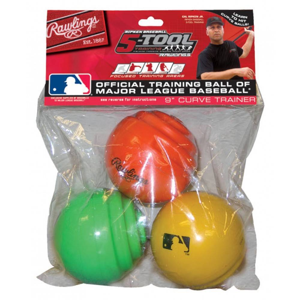 Rawlings Curve trainer ball (3pk)