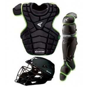 Easton M10 Custom Catcher Set Youth Black/Torq