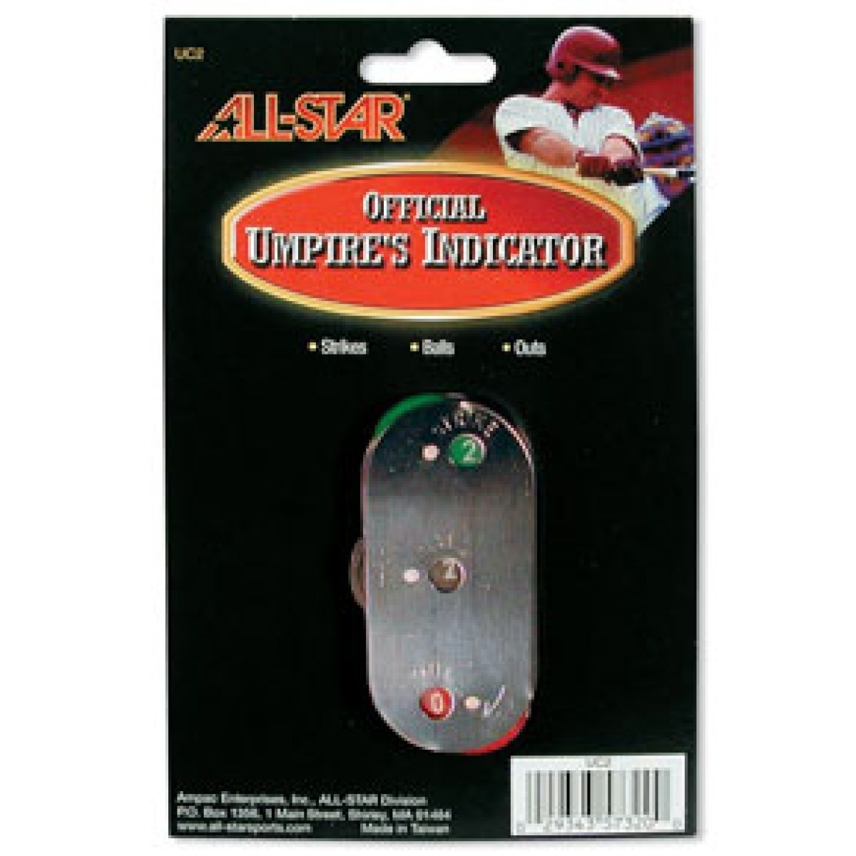 All Star Umpire Indicators UC2-3 Count Steel