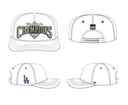 47 brand  Snapback WORLD SERIES CHAMPION 2024 LA Dodgers