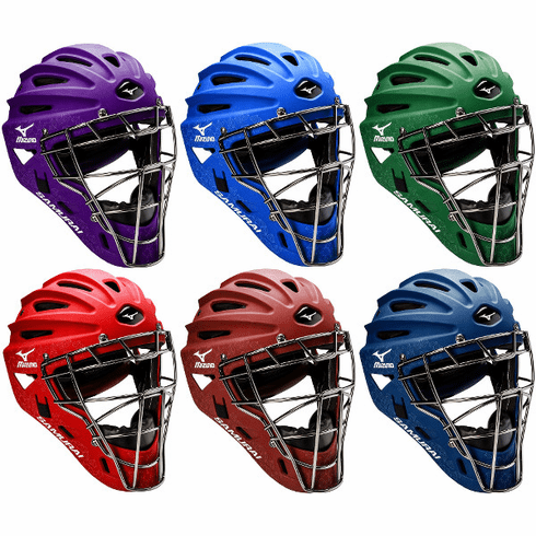Miuzuno Samurai catcher helmet adult navy