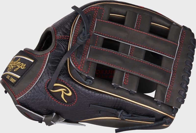 Rawlings Heart of the Hide PROR3319-6DS 12.75'' Croc Outfield Glove