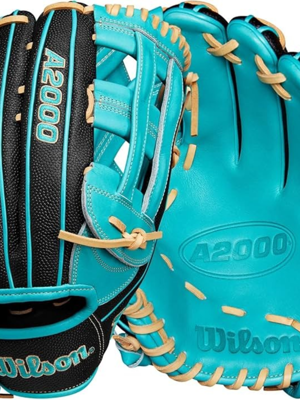 Wilson Wilson A2000 Fall 2024 PF50SS Black/SkyBlue/Camel 12.25"