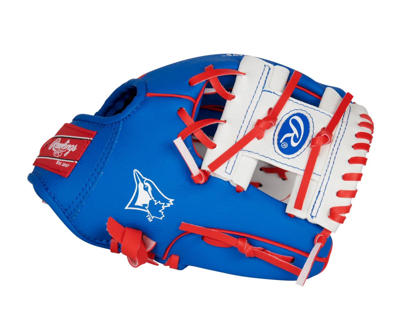 RAWLINGS Toronto Blue Jays 10" MLB Team Logo Glove LHT