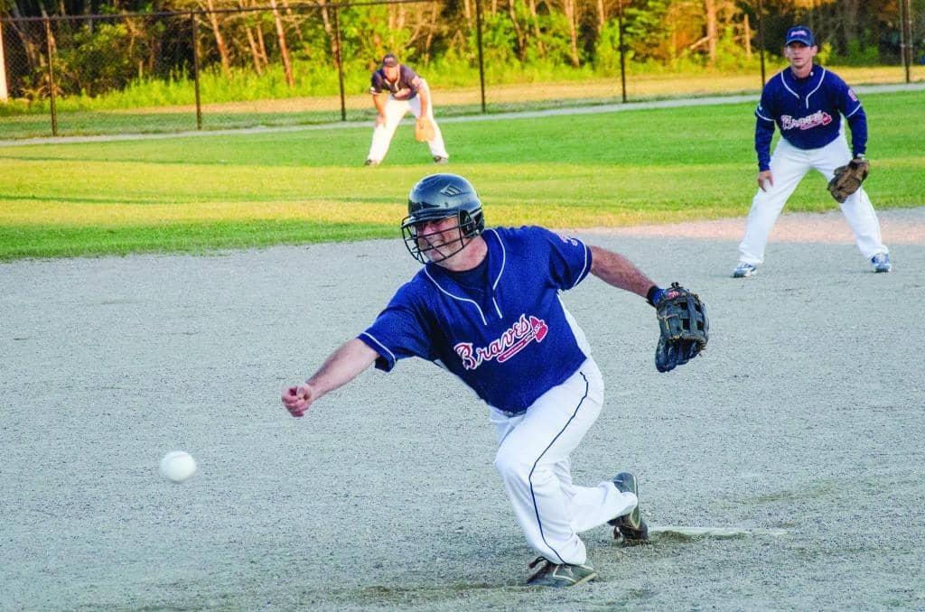 Session de cours de lanceur de softball orthodoxe