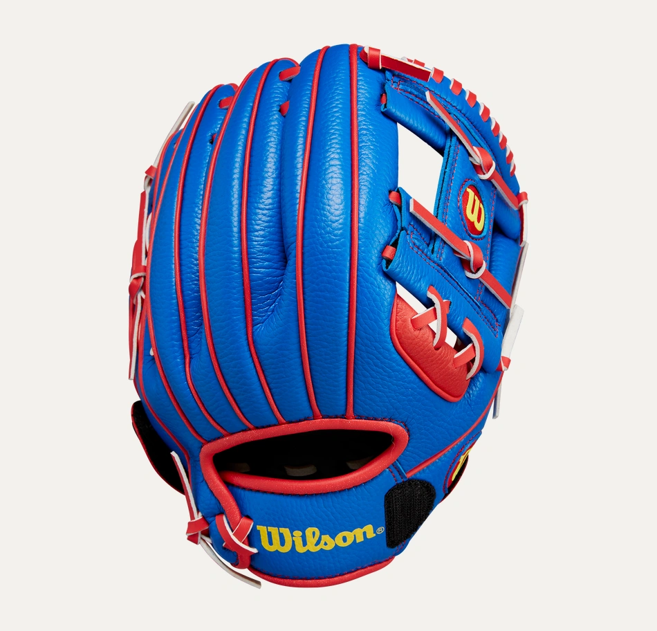 Wilson A200™ EZ Catch™ Royal/red 10” T-Ball Glove